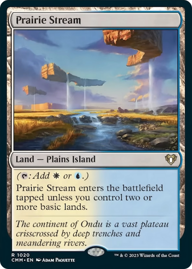 Prairie Stream [Commander Masters] | GnG Games