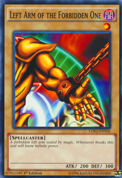 Left Arm of the Forbidden One [LDK2-ENY06] Common | GnG Games