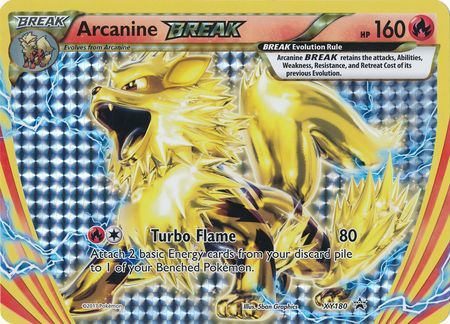 Arcanine BREAK (XY180) (Jumbo Card) [XY: Black Star Promos] | GnG Games