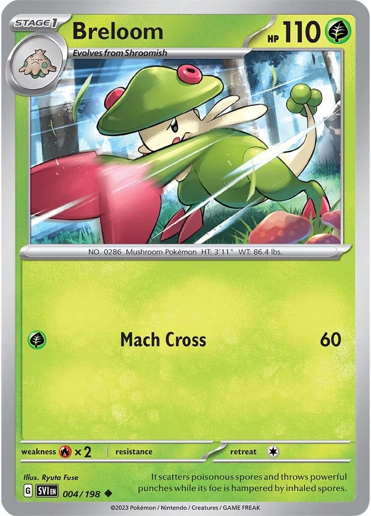 Breloom (004/198) [Scarlet & Violet: Base Set] | GnG Games