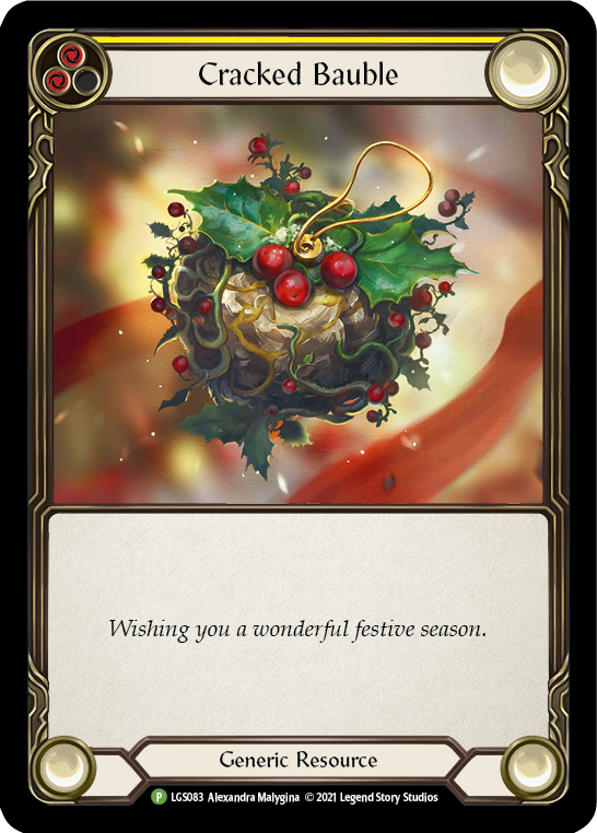 Cracked Bauble (Holiday 2021) [LGS083] (Promo)  Cold Foil | GnG Games