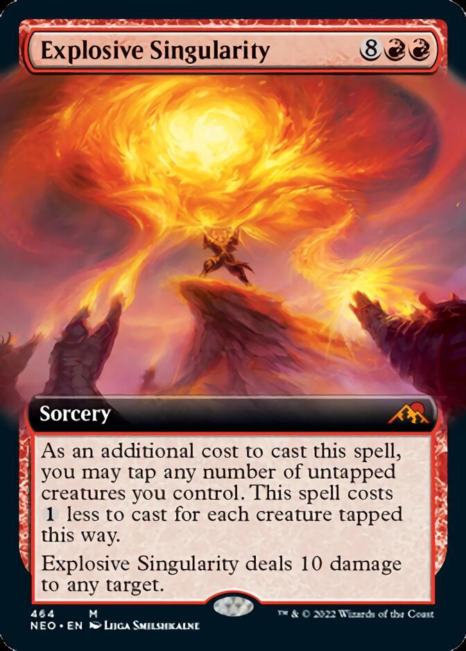 Explosive Singularity (Extended Art) [Kamigawa: Neon Dynasty] | GnG Games