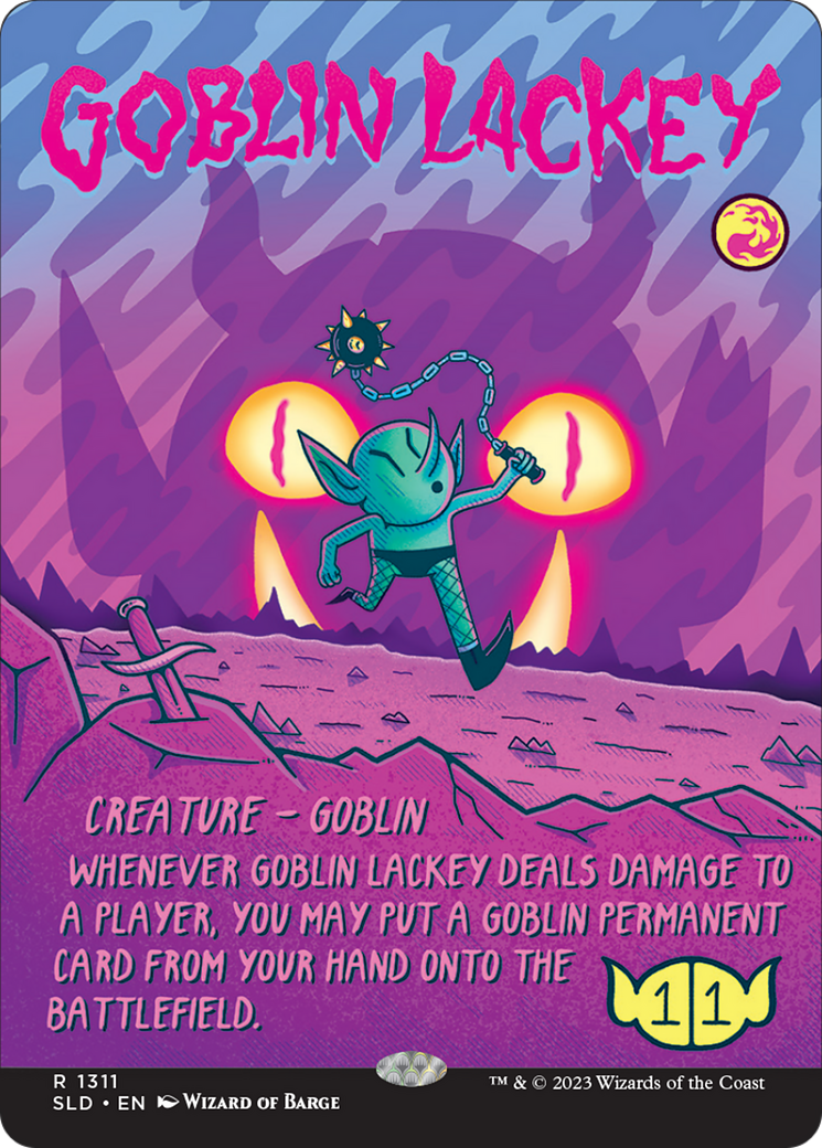 Goblin Lackey (1311) (Rainbow Foil) [Secret Lair Drop Series] | GnG Games