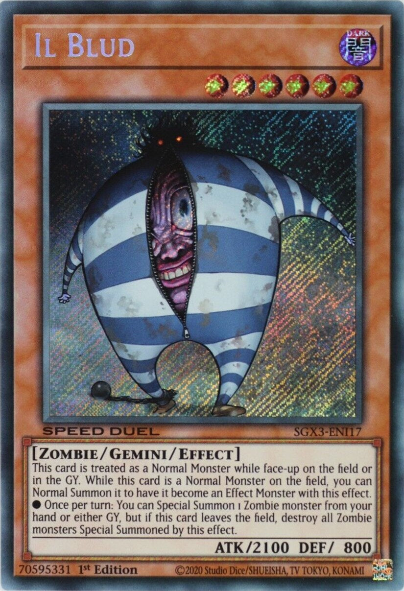 Il Blud [SGX3-ENI17] Secret Rare | GnG Games