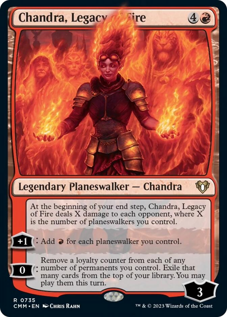 Chandra, Legacy of Fire [Commander Masters] | GnG Games