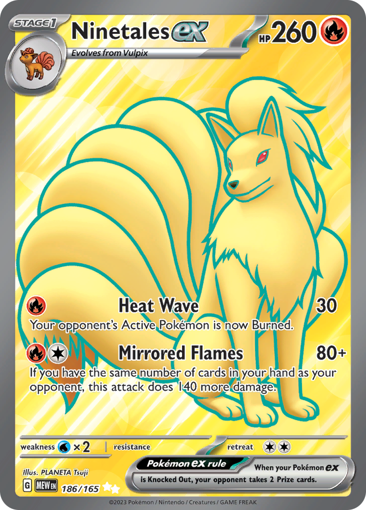 Ninetales ex (186/165) [Scarlet & Violet 151] | GnG Games