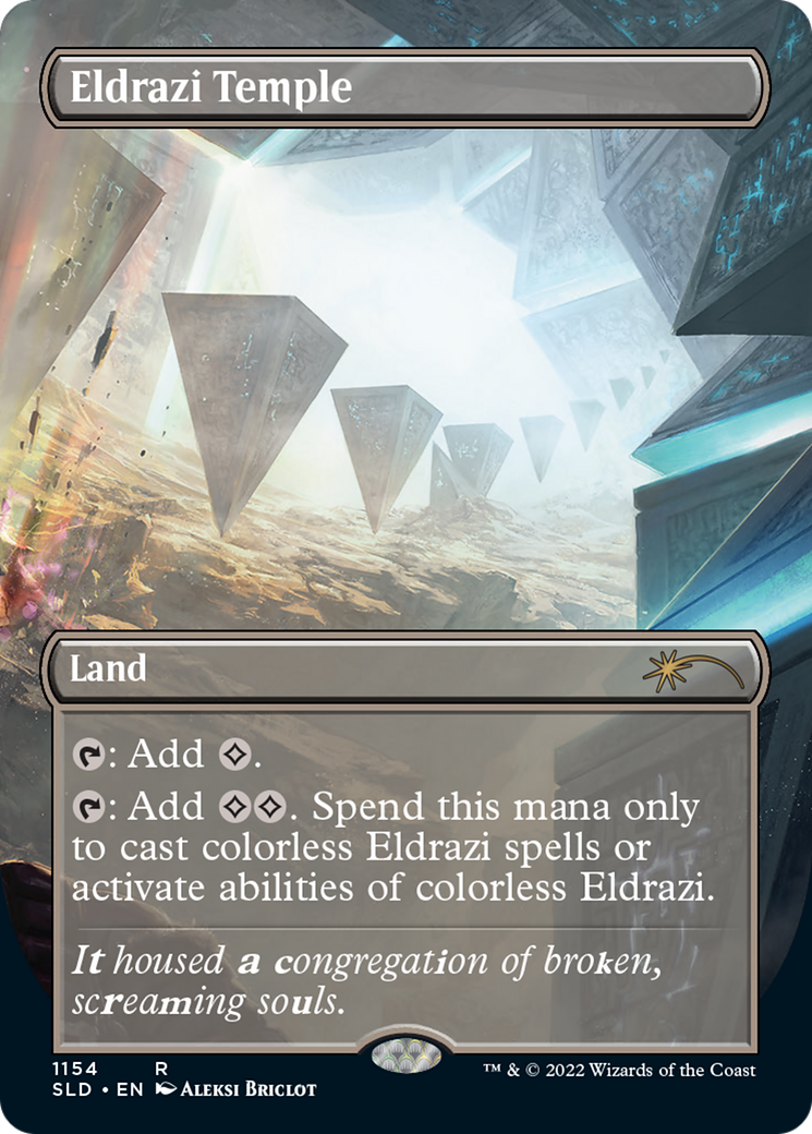 Eldrazi Temple (Borderless) [Secret Lair Drop Series] | GnG Games