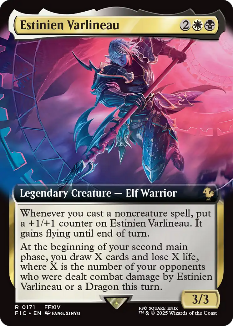 Estinien Varlineau (Extended Art) [FINAL FANTASY Commander] | GnG Games