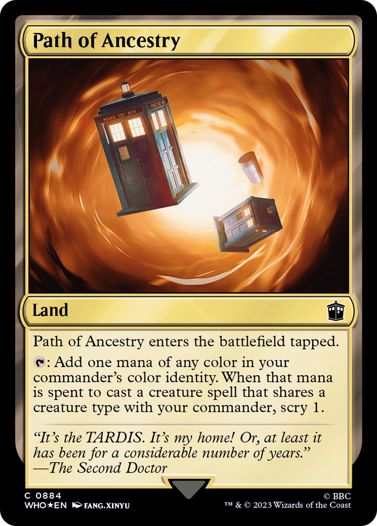 Path of Ancestry (Surge Foil) [Doctor Who] | GnG Games