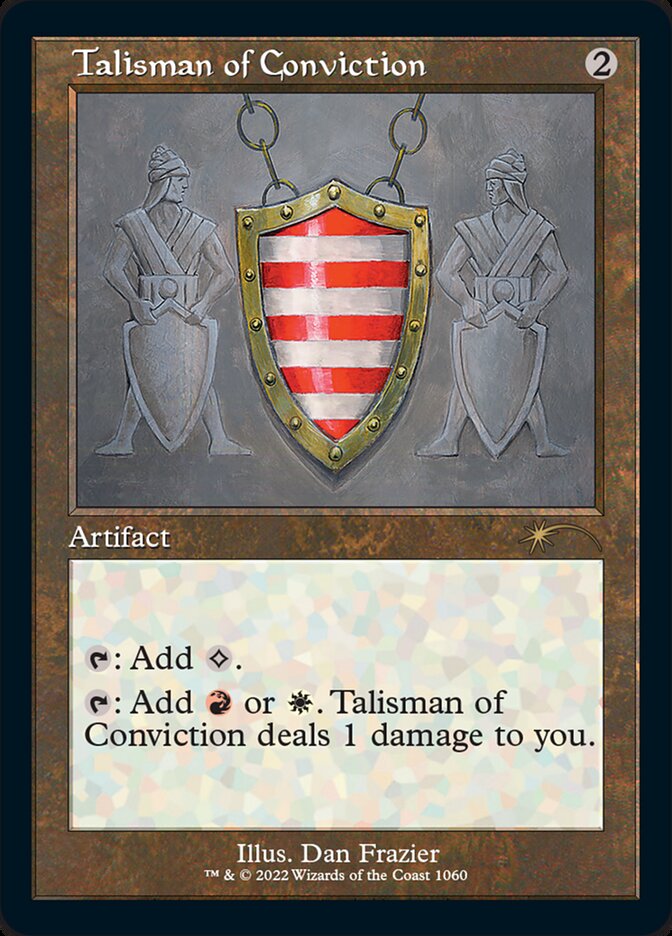 Talisman of Conviction (Foil Etched) [Secret Lair Drop Series] | GnG Games