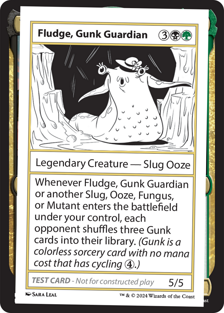 Fludge, Gunk Guardian [Mystery Booster 2 Playtest Cards] | GnG Games