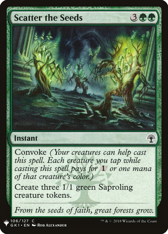 Scatter the Seeds [Mystery Booster] | GnG Games