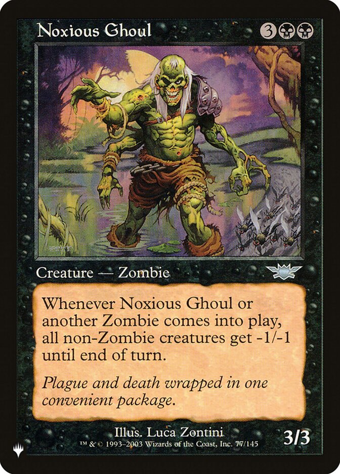 Noxious Ghoul [The List] | GnG Games