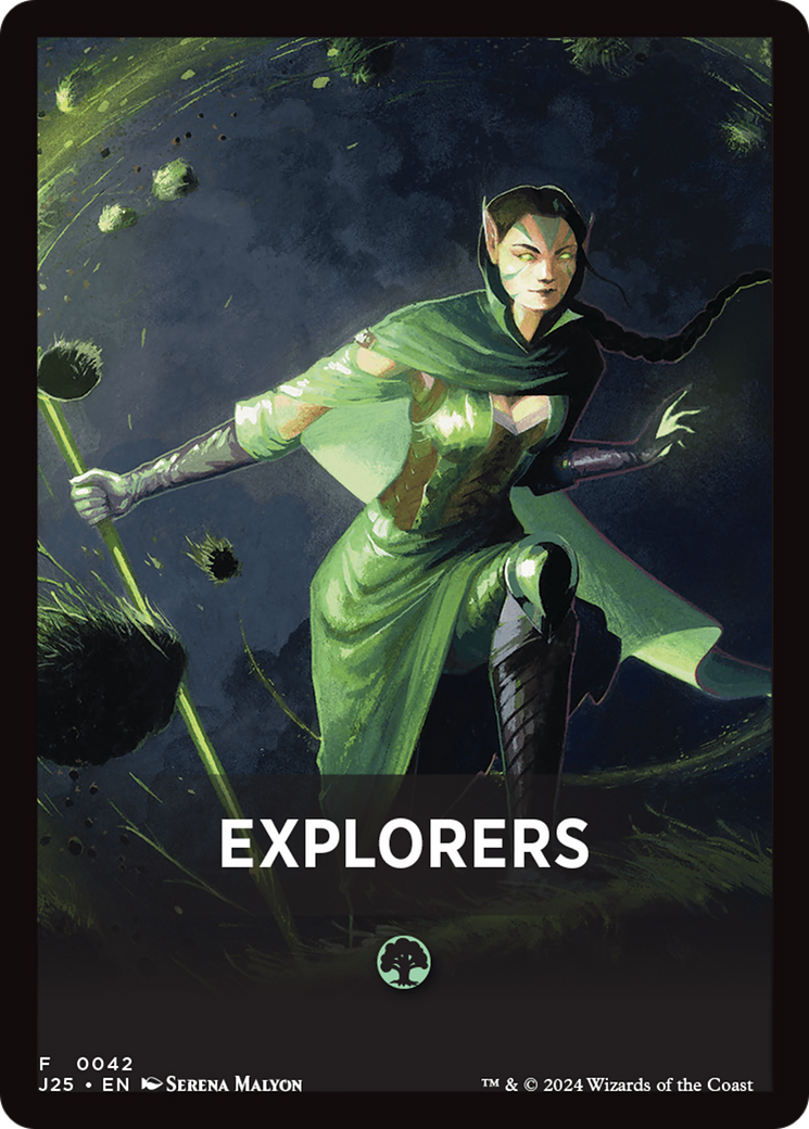 Explorers Theme Card [Foundations Jumpstart Front Cards] | GnG Games