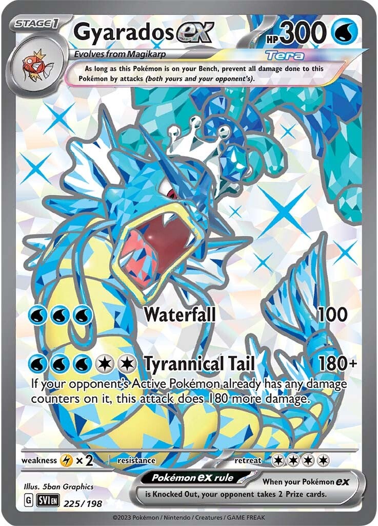 Gyarados ex (225/198) [Scarlet & Violet: Base Set] | GnG Games