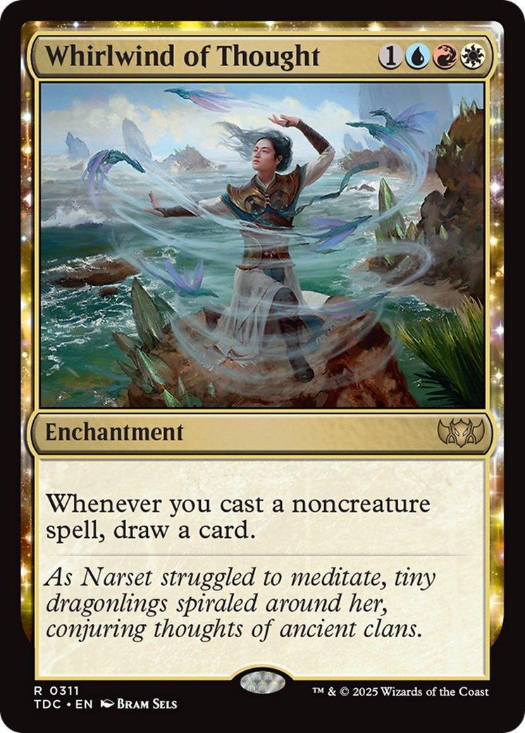 Whirlwind of Thought [Tarkir: Dragonstorm Commander] | GnG Games