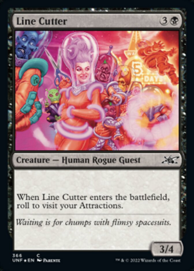 Line Cutter (Galaxy Foil) [Unfinity] | GnG Games