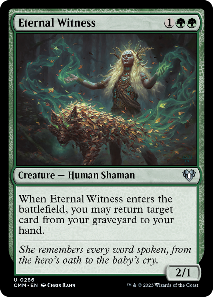 Eternal Witness [Commander Masters] | GnG Games