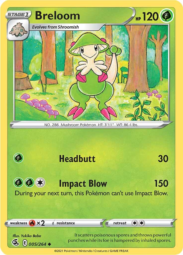 Breloom (005/264) [Sword & Shield: Fusion Strike] | GnG Games