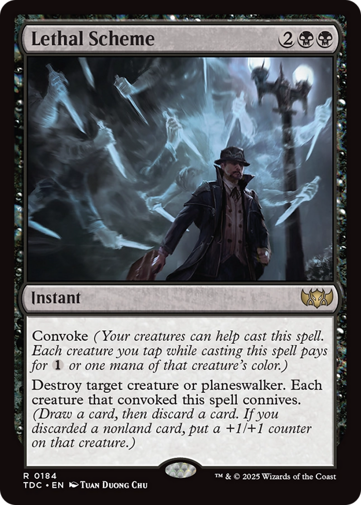 Lethal Scheme [Tarkir: Dragonstorm Commander] | GnG Games