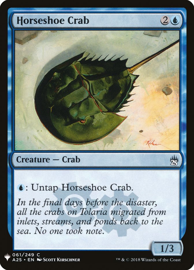 Horseshoe Crab [Mystery Booster] | GnG Games