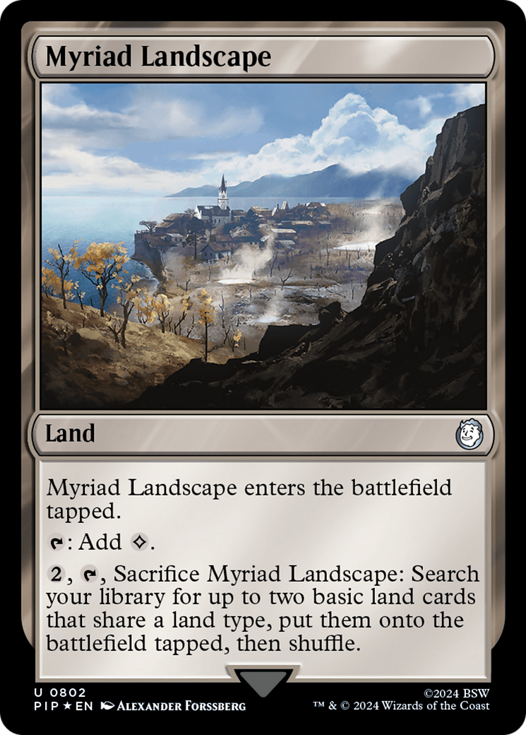 Myriad Landscape (Surge Foil) [Fallout] | GnG Games