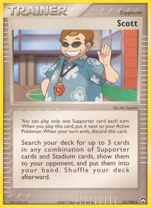 Scott (81/108) [EX: Power Keepers] | GnG Games