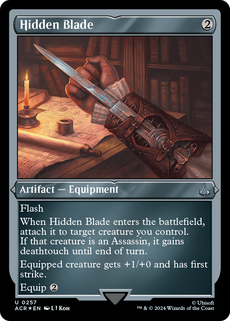 Hidden Blade (Foil Etched) [Assassin's Creed] | GnG Games