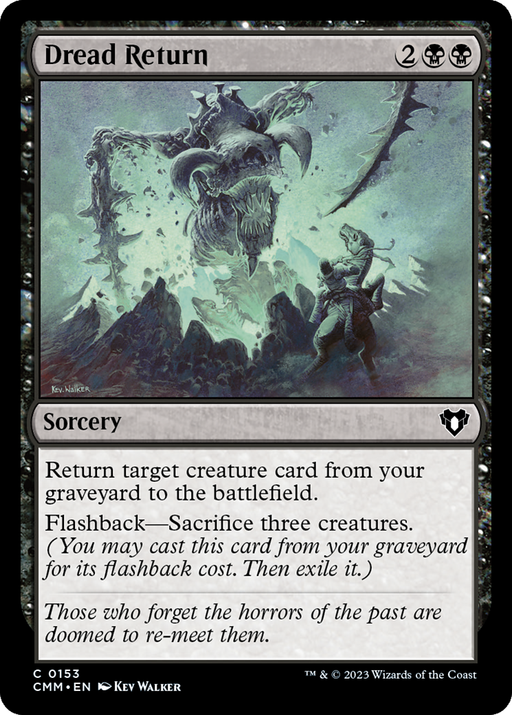 Dread Return [Commander Masters] | GnG Games