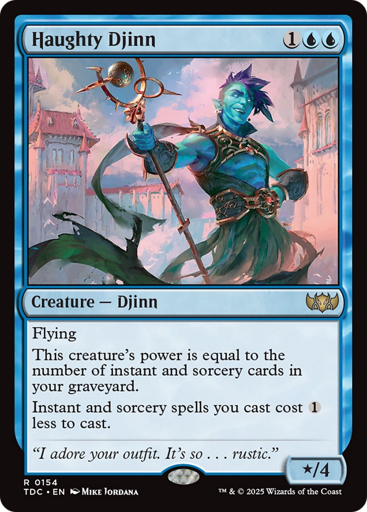 Haughty Djinn [Tarkir: Dragonstorm Commander] | GnG Games