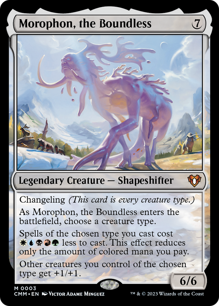 Morophon, the Boundless [Commander Masters] | GnG Games