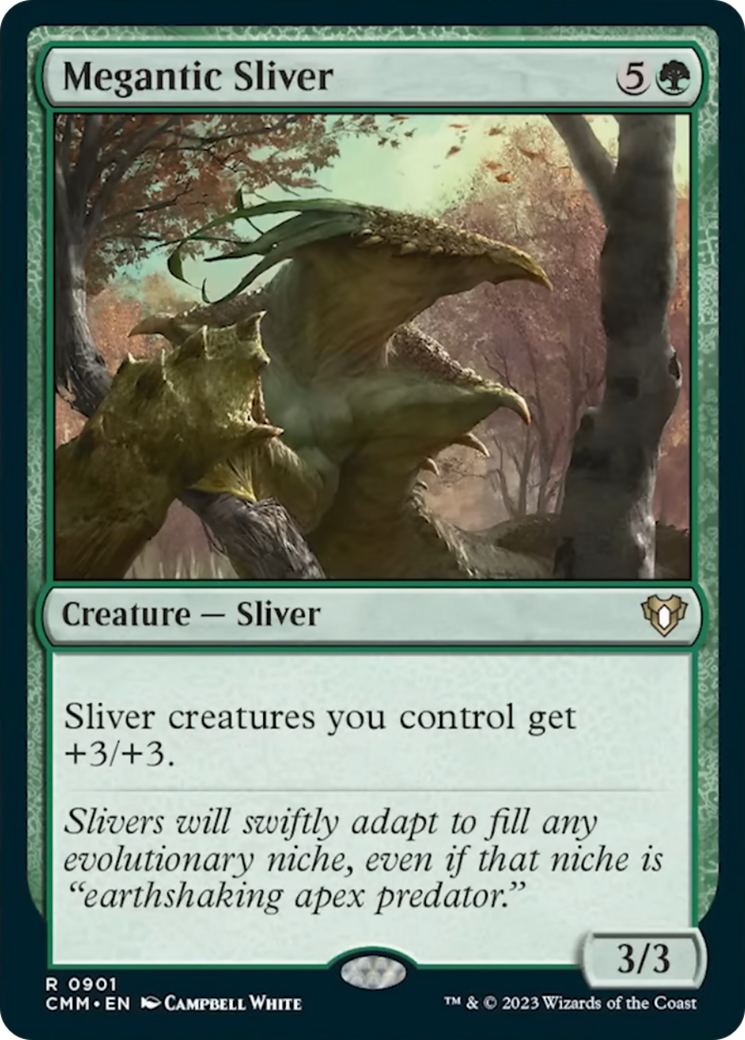 Megantic Sliver [Commander Masters] | GnG Games