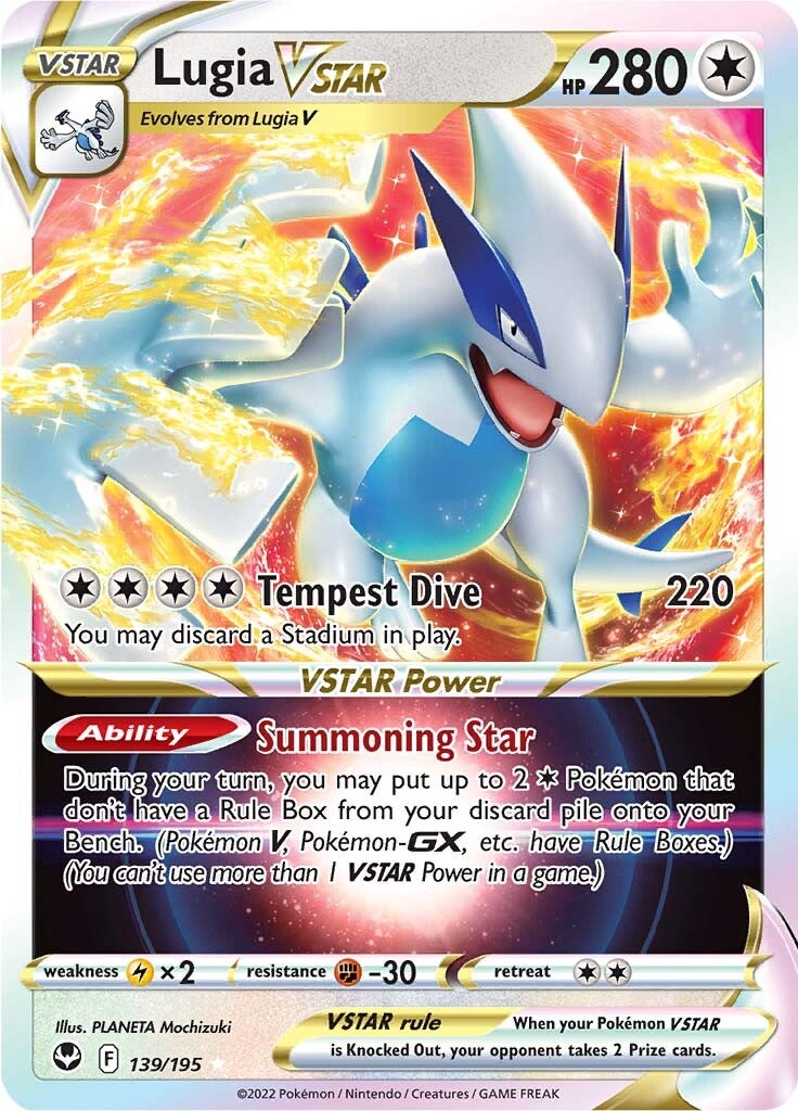 Lugia VSTAR (139/195) [Sword & Shield: Silver Tempest] | GnG Games