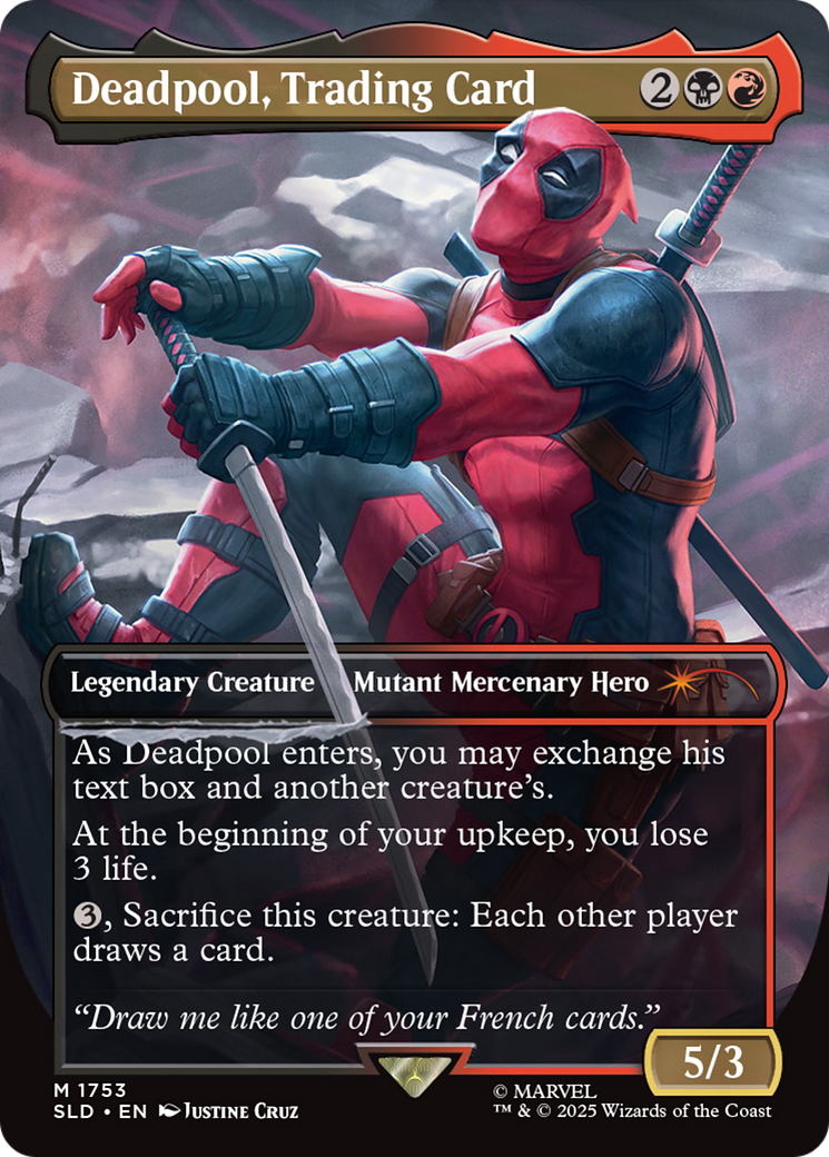 Deadpool, Trading Card [Secret Lair Drop Series] | GnG Games
