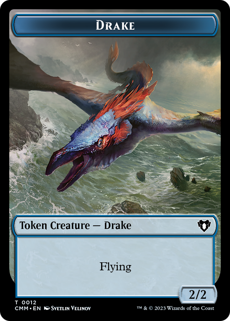 Drake Token [Commander Masters Tokens] | GnG Games