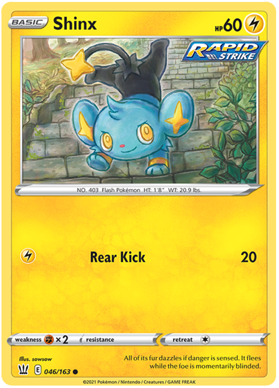 Shinx (046/163) [Sword & Shield: Battle Styles] | GnG Games