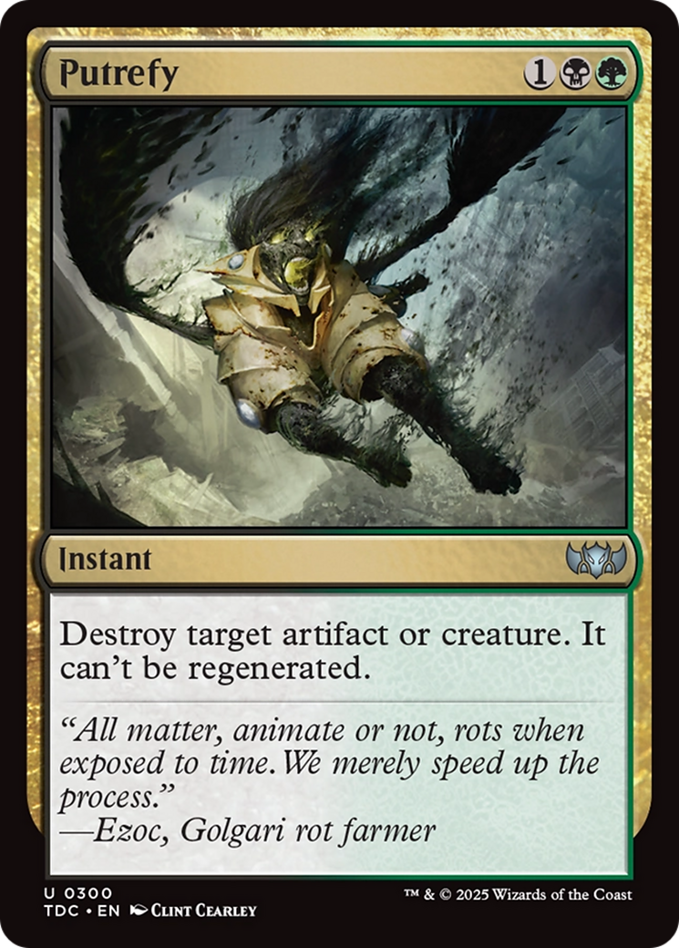 Putrefy [Tarkir: Dragonstorm Commander] | GnG Games