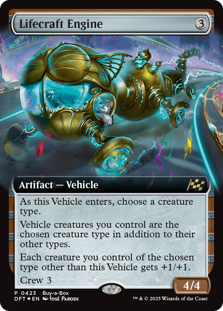 Lifecraft Engine (Extended Art) (Buy-A-Box) [Aetherdrift Promos] | GnG Games