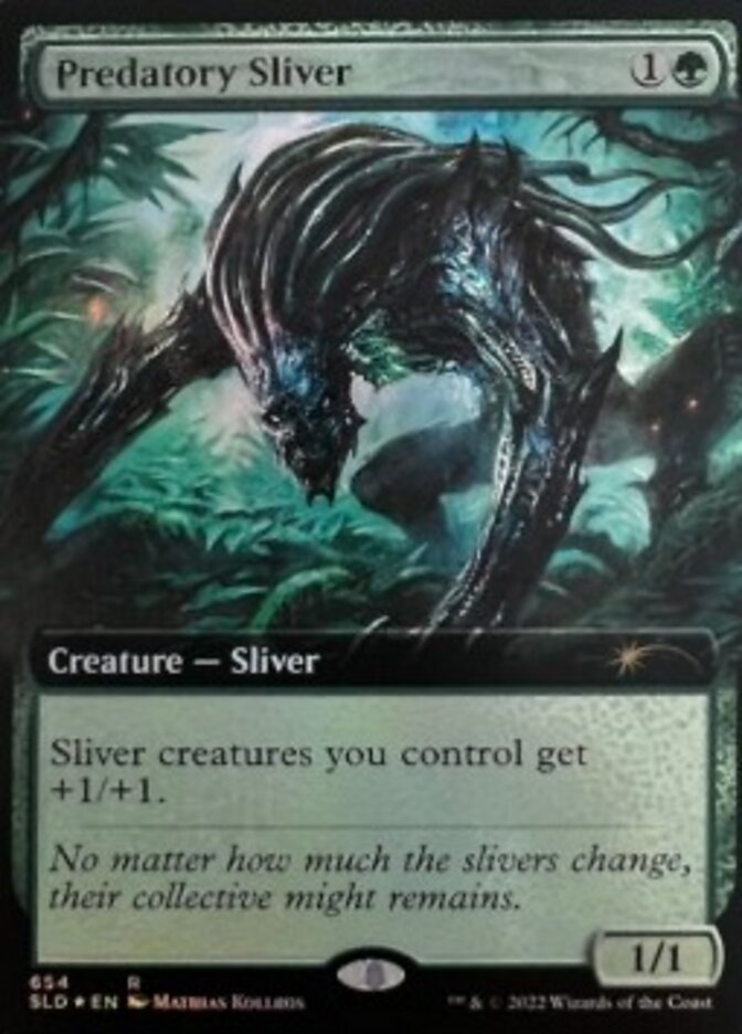 Predatory Sliver (Extended Art) [Secret Lair Drop Promos] | GnG Games