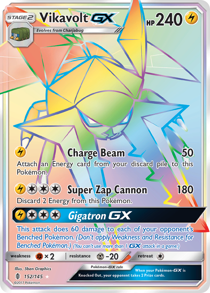 Vikavolt GX (152/145) [Sun & Moon: Guardians Rising] | GnG Games