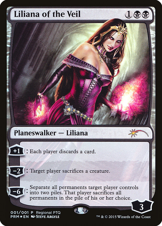 Liliana of the Veil (Regional PTQ) [Pro Tour Promos] | GnG Games