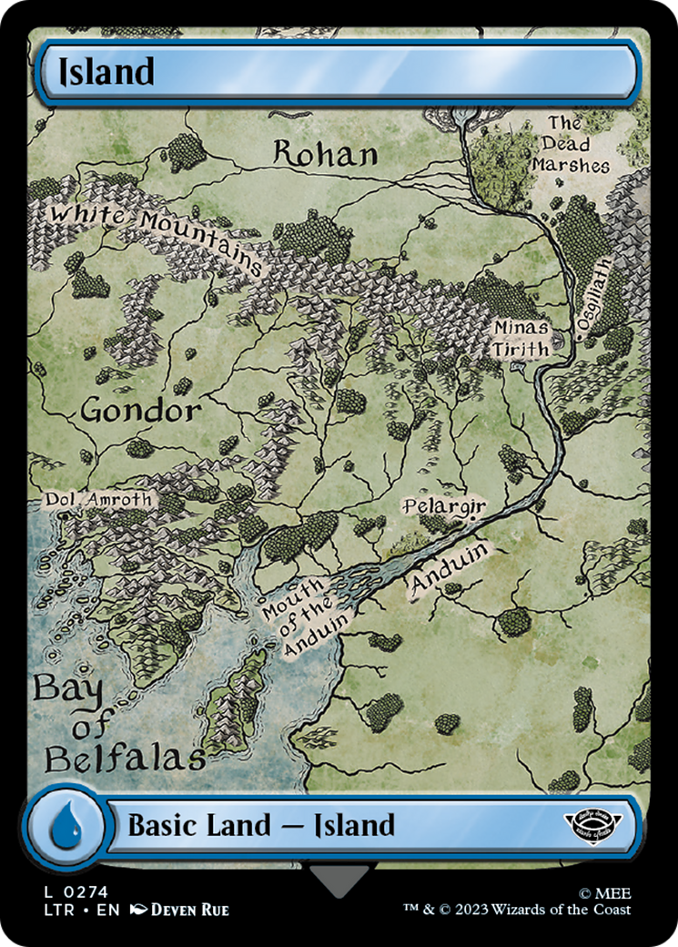 Island (274) [The Lord of the Rings: Tales of Middle-Earth] | GnG Games