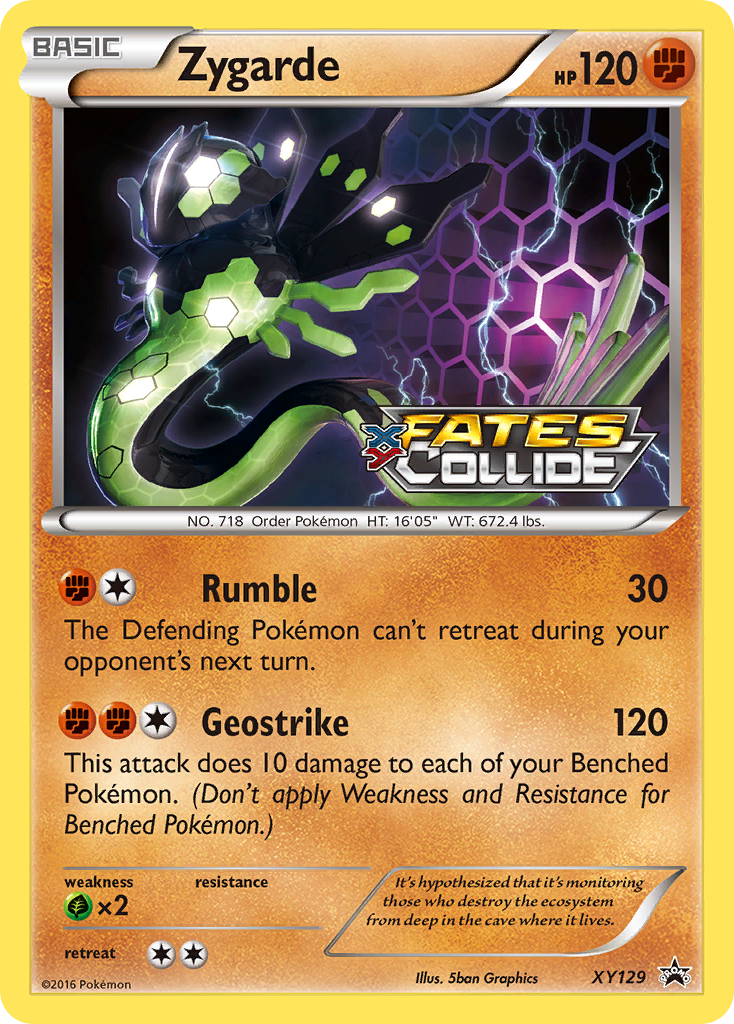 Zygarde (XY129) [XY: Black Star Promos] | GnG Games