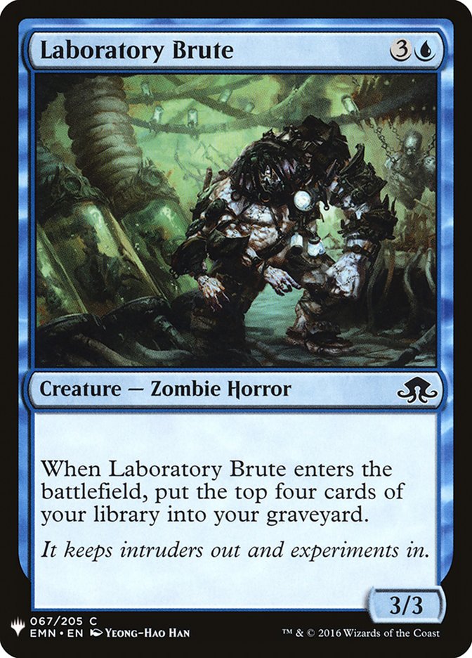 Laboratory Brute [Mystery Booster] | GnG Games