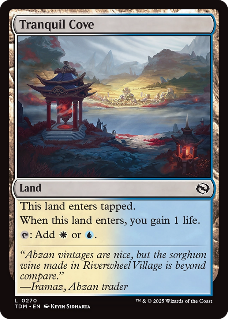 Tranquil Cove [Tarkir: Dragonstorm] | GnG Games