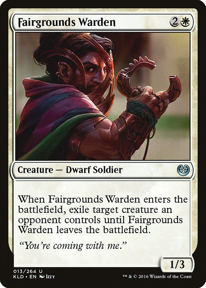 Fairgrounds Warden [Kaladesh] | GnG Games