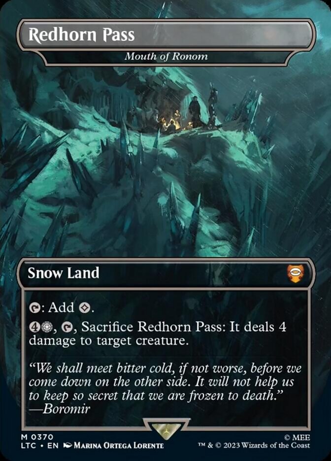 Mouth of Ronom - Redhorn Pass [The Lord of the Rings: Tales of Middle-Earth Commander] | GnG Games