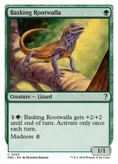 Basking Rootwalla (White Border) [Mystery Booster 2] | GnG Games