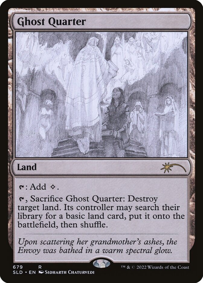 Ghost Quarter (Sketch) [Secret Lair Drop Promos] | GnG Games