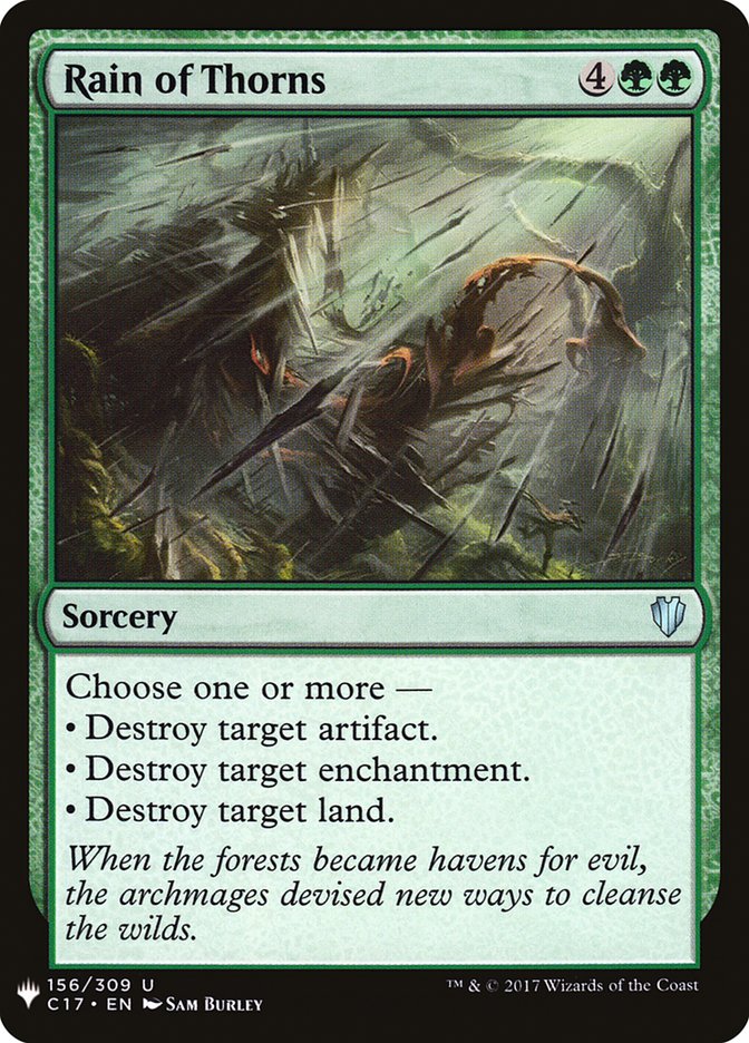 Rain of Thorns [Mystery Booster] | GnG Games